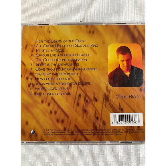 Chris Rice The Living Room Sessions Piano CD Hymns EUC - Picture 2 of 4